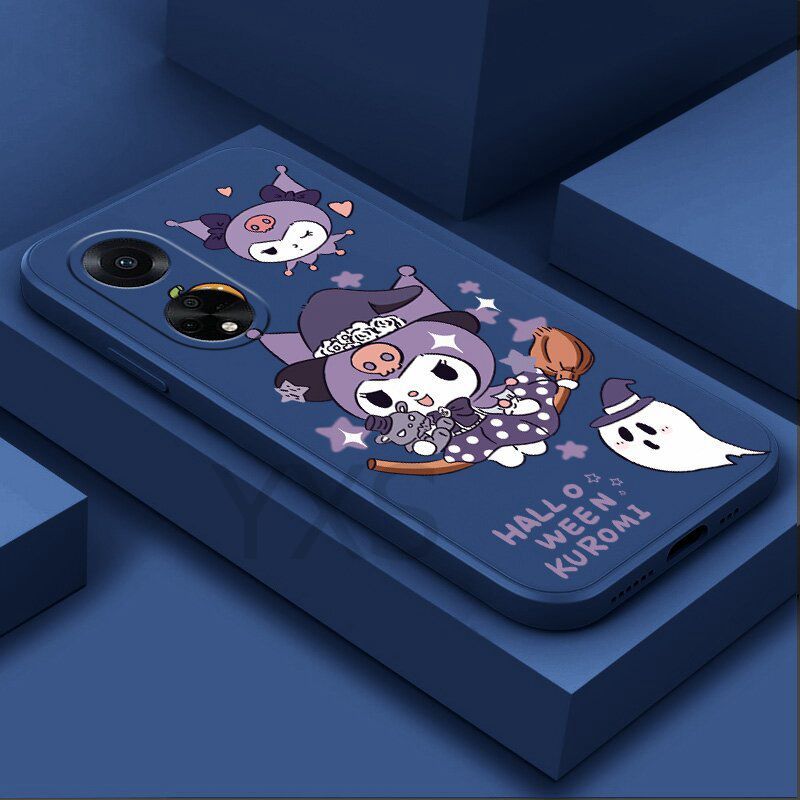 New เคส Realme C35 C30 C30S C33 C55 C53 C51 X XT X2 เคส TPU ขี่กวาดจับ Kulomi กรณีซิลิโคนนุ่ม