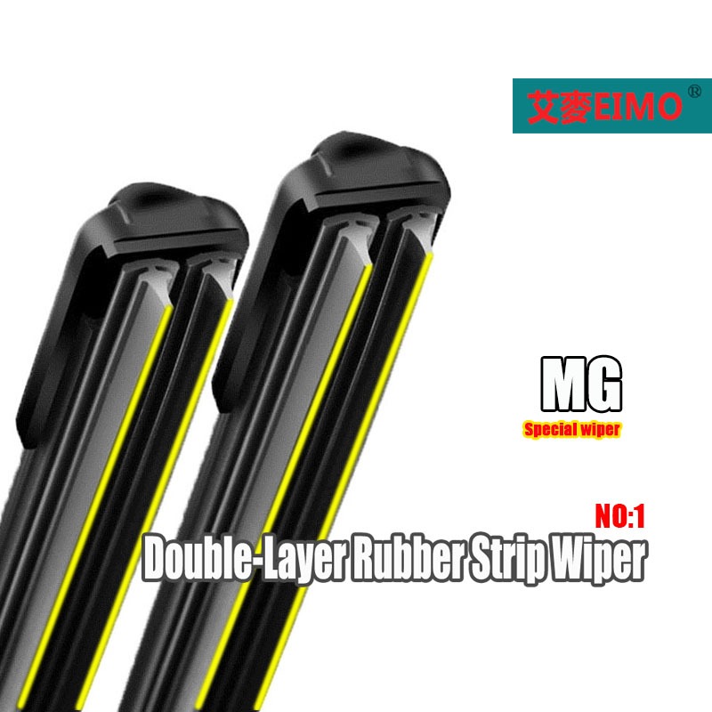 Mg3 Mg5 Mg6 Mg Gs HS Zs extender แถบยางคู่ที่ปัดน้ําฝนกระดูกอ่อนที่ปัดน้ําฝนด้านหน้าน้ํา