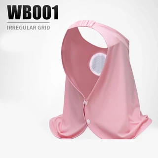 PGM WB001 กอล์ฟผู้ชายผู้หญิงฤดูร้อนแสงแดดหมวกป้องกันรังสียูวีไม่มีหมวก ผ้าพันคอผ้าพันคอผ้าคลุมศีรษะไฟเบอร์หน้ากาก