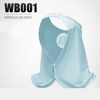 PGM WB001 กอล์ฟผู้ชายผู้หญิงฤดูร้อนแสงแดดหมวกป้องกันรังสียูวีไม่มีหมวก ผ้าพันคอผ้าพันคอผ้าคลุมศีรษะไฟเบอร์หน้ากาก
