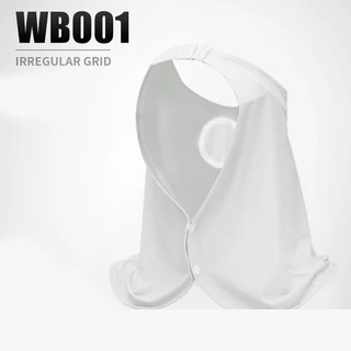 PGM WB001 กอล์ฟผู้ชายผู้หญิงฤดูร้อนแสงแดดหมวกป้องกันรังสียูวีไม่มีหมวก ผ้าพันคอผ้าพันคอผ้าคลุมศีรษะไฟเบอร์หน้ากาก