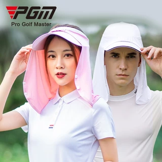 PGM WB001 กอล์ฟผู้ชายผู้หญิงฤดูร้อนแสงแดดหมวกป้องกันรังสียูวีไม่มีหมวก ผ้าพันคอผ้าพันคอผ้าคลุมศีรษะไฟเบอร์หน้ากาก