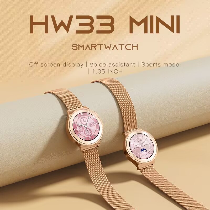 Hw3 นาฬิกาข้อมือสมาร์ทวอทช์ NFC วัดอัตราการเต้นของหัวใจ AI รองรับการโทร BT สําหรับสุภาพสตรี VS samsung h11 h12 ultra2 hk9 pro max