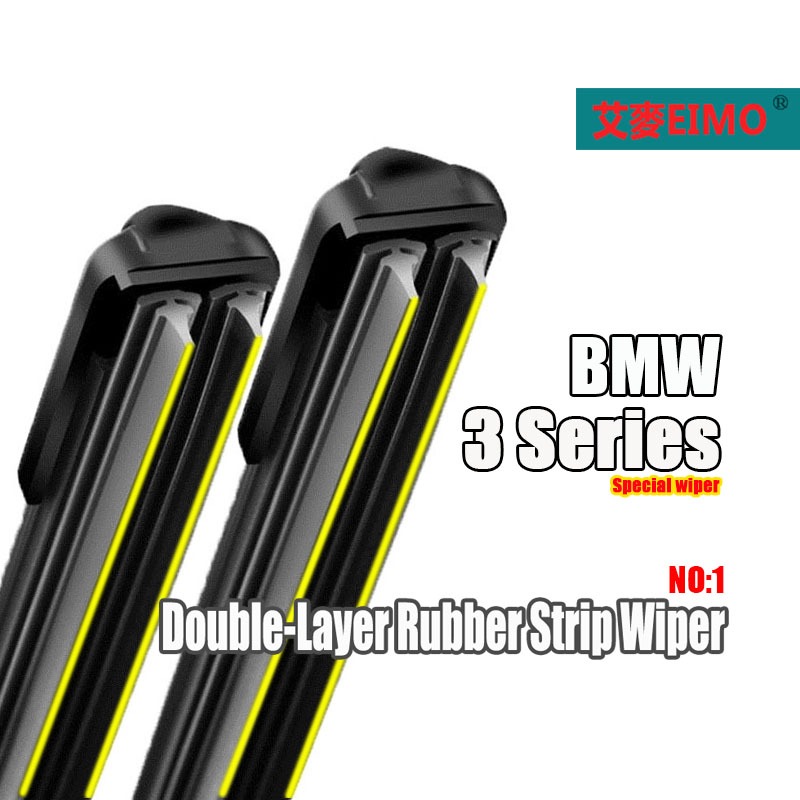 ที่ปัดน้ําฝน แถบคู่ สําหรับ BMW 3 Series E30 E36 E46 E90 E91 E92 E93 F30 F31 F34 F35
