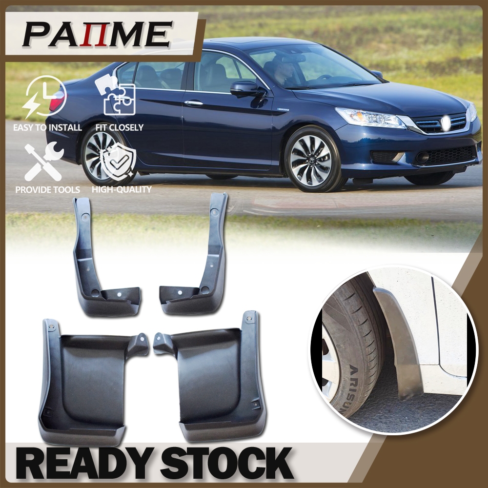 ยานยนต์รถยนต์ MudFlaps สําหรับ Honda Accord 4 ประตู 2013-2015 08P00T2A100 4 ชิ้น/เซ็ตแม่พิมพ์ Splash