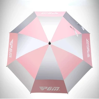 PGM YS003 ร่มกอล์ฟสองชั้นสวมทนฝนวัสดุไฟเบอร์กลาสกันฝนฤดูใบไม้ผลิฤดูร้อนอัตโนมัติ / คู่มือ