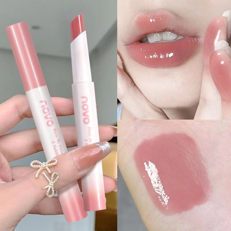 Novo Charm ลิปสติก เพิ่มความชุ่มชื้น กันน้ํา ไม่จางหาย