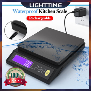 เครื่องชั่งน้ําหนักดิจิทัล สเตนเลส กันน้ํา ชาร์จได้ 5 กก. 10…