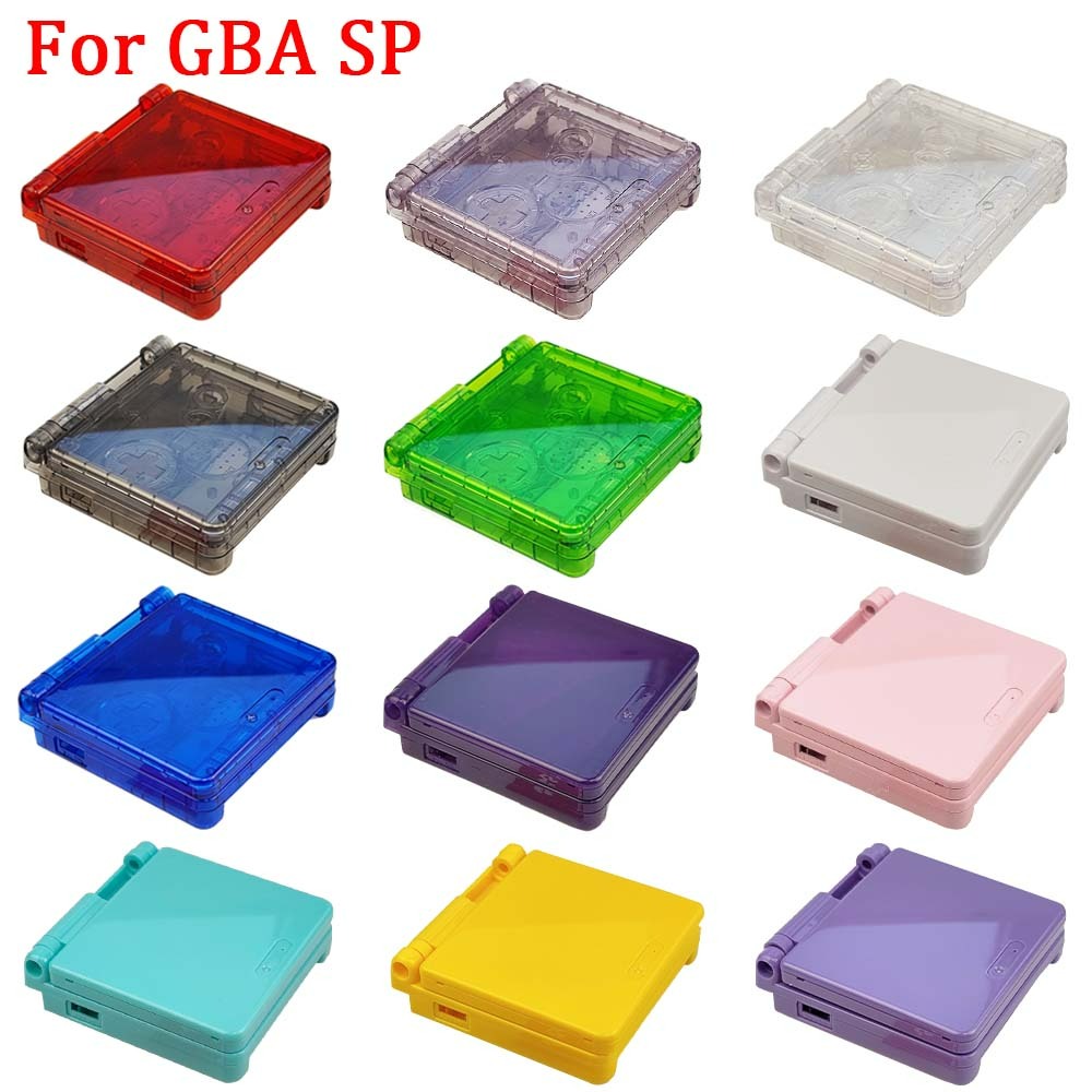 ใหม่ GBA SP ที่อยู่อาศัย SHELL สําหรับ Gameboy Advance SP IPS เกมเชลล์ไม่จําเป็นต้องตัดสําหรับ GBA S