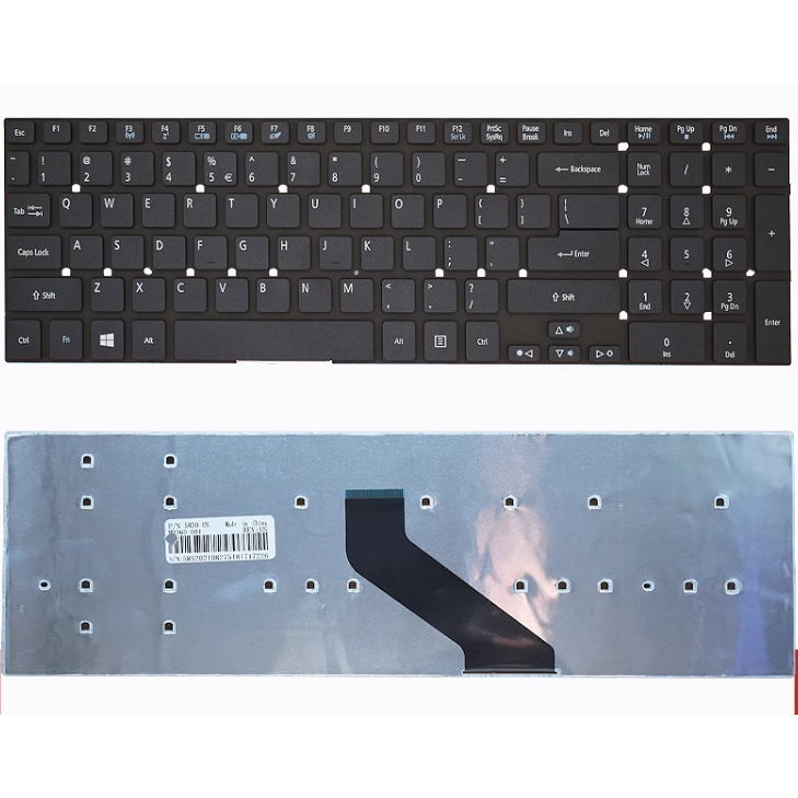 สําหรับ 830TG 5830E5-571 V3-571G 771G 551G E5-572G คีย์บอร์ด