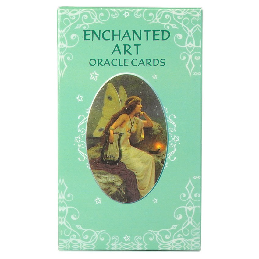การ์ดเกม Enchanted Art Oracle แบบไม่มีคู่มือ