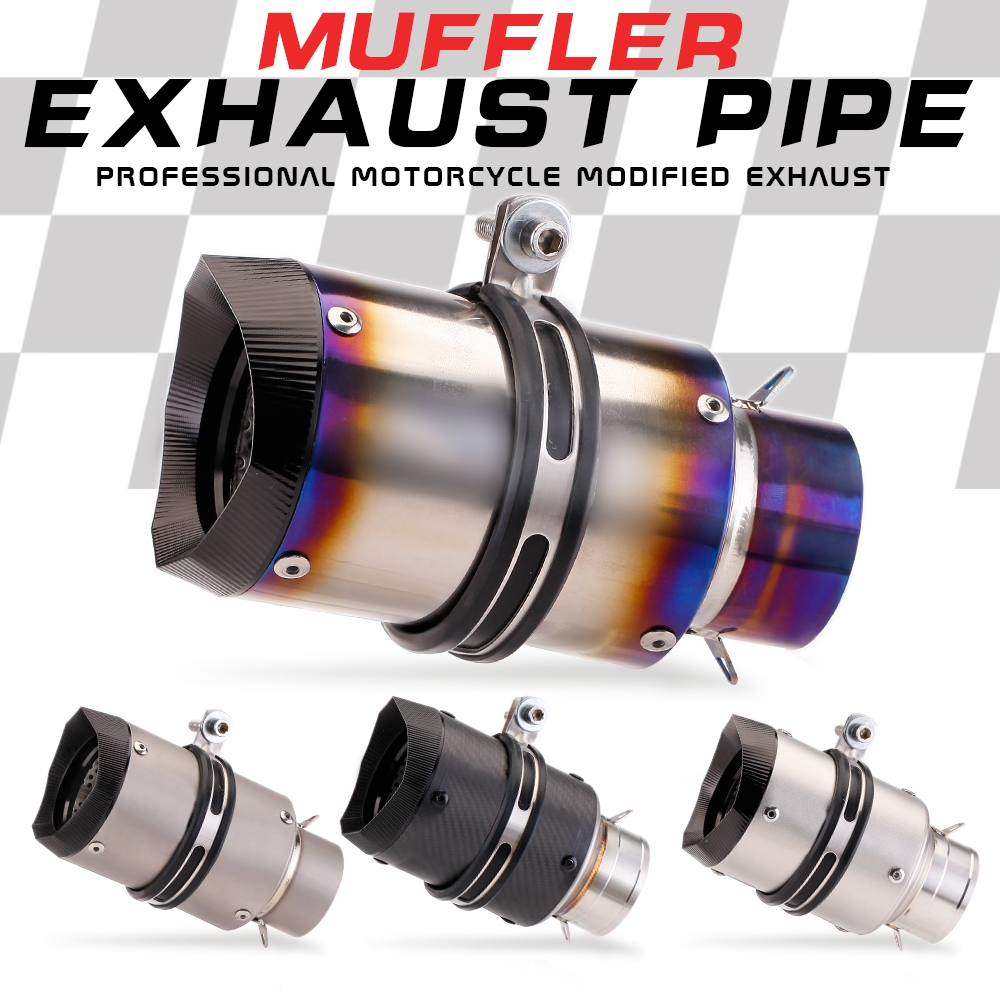 51mm 60mm Inlet universal Muffler Pipe Exhaust Pipe Tailpipe AR Austin Racing