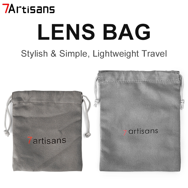 7artisans กระเป๋าใส่เลนส์กล้อง 35 มม. 25 มม. 85 มม. 60 มม. 50 มม. สําหรับ Canon Sony Fuji Leica Panasonic Olympus