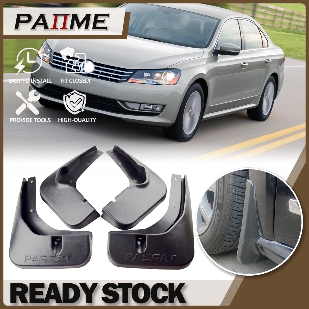 รถ MudFlaps สําหรับ VW VOLKSWAGE Passat B7 2012-2015 3C0 075 111 Mud Flap Mudguards Fender YC101095-