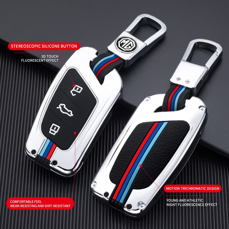 เคสกุญแจ For MG HS EV EZS MG-ZS MG3 MG4 MG5 MG6 เคสกุญแจรถยนต์
