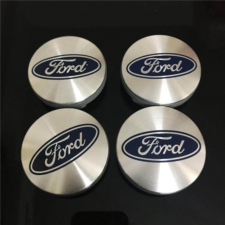 4pcs 54 มม./60 มม.三维 โลโก้รถยนต์รถศูนย์ล้อหมวกขอบ Hub สําหรับ Ford Focus 2 3 4 MK1 MK2 3 Fiesta Mondeo Escape Kuga
