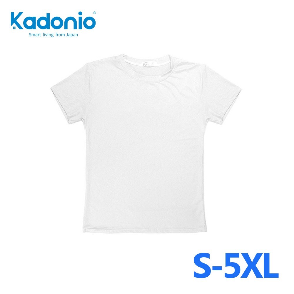 Kadonio เสื้อยืดคอกลม แขนสั้น สีพื้น พรีเมี่ยม สําหรับผู้หญิง S-5XL