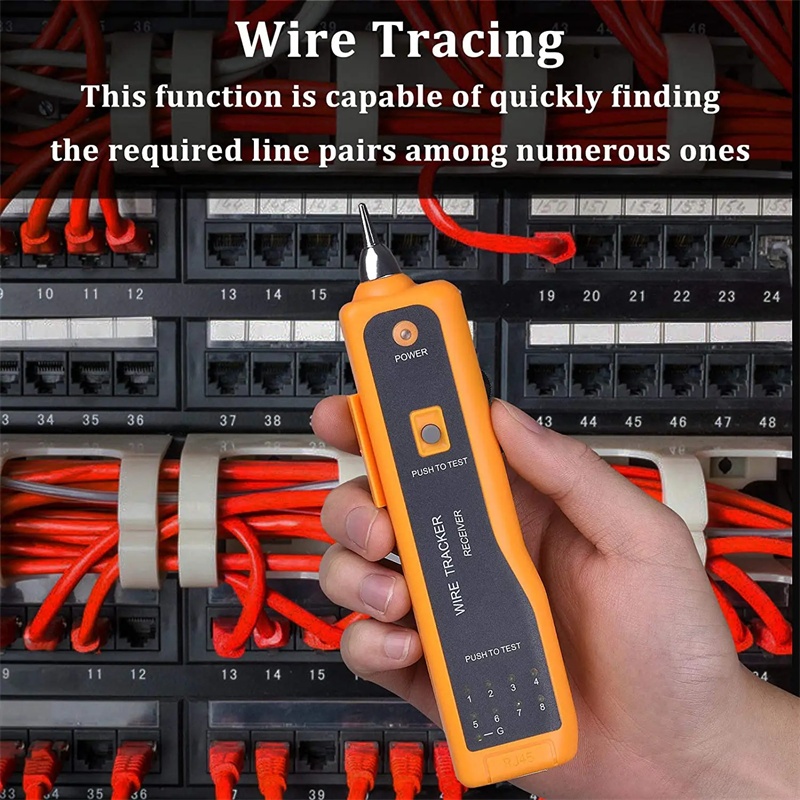 Jw-360 ชุดเครื่องมือทดสอบสายเคเบิลเครือข่าย LAN RJ45 RJ11