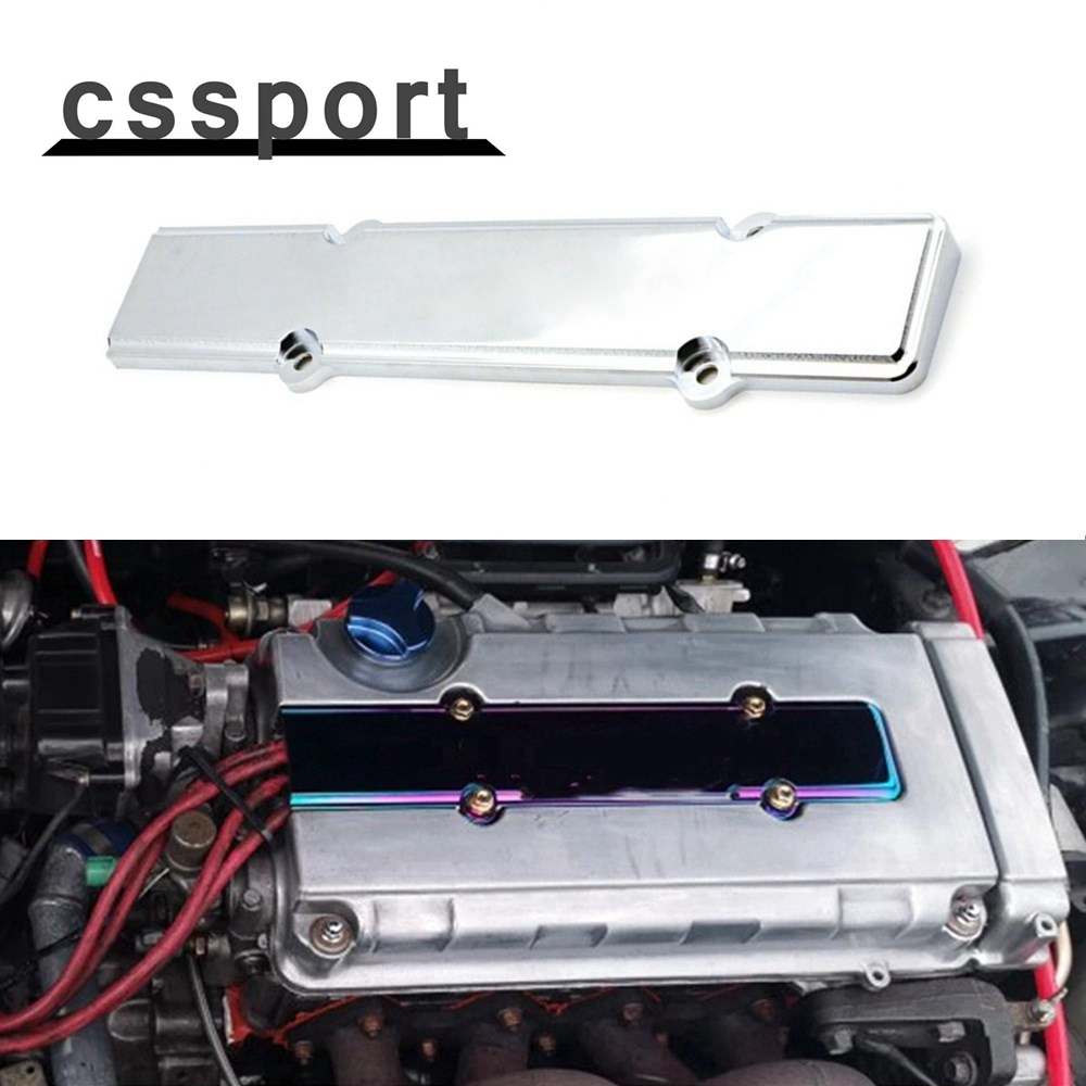 มาใหม่ ฝาครอบหัวเทียนเครื่องยนต์ อะลูมิเนียม B-Serie หลากสี สําหรับ Honda Civic ACURA DOHC VTEC B16 B18 1 ชิ้น