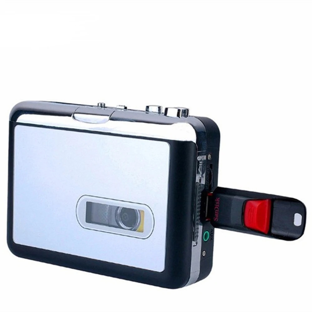 Ezcap 231 USB Cassette Tape Music Audio Player to MP3 Converter Tapes Cassette Player Recorder Save MP3 แฟ้ม USB Flash/USB