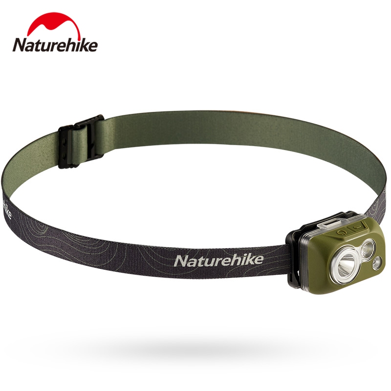 Naturehike ไฟหน้า LED SOS กันน้ํา ปรับได้ 60 องศา IP68 สําหรับตั้งแคมป์ กลางแจ้ง