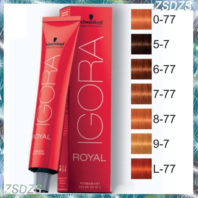 Igora Royal Coloracao Red Schwarzkopf มาคอัพ 60 กรัม แบบมืออาชีพ