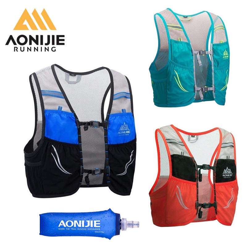 Aonijie C932 กระเป๋าเป้สะพายหลัง ผ้าไนล่อน น้ําหนักเบา 2.5 ลิตร เหมาะกับการวิ่ง