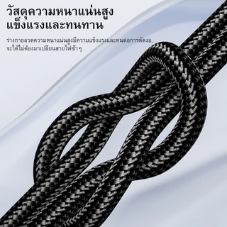 Toocki 2.4A USB to Micro สายชาร์จข้อมูล แบบชาร์จเร็ว พร้อมไฟ LED