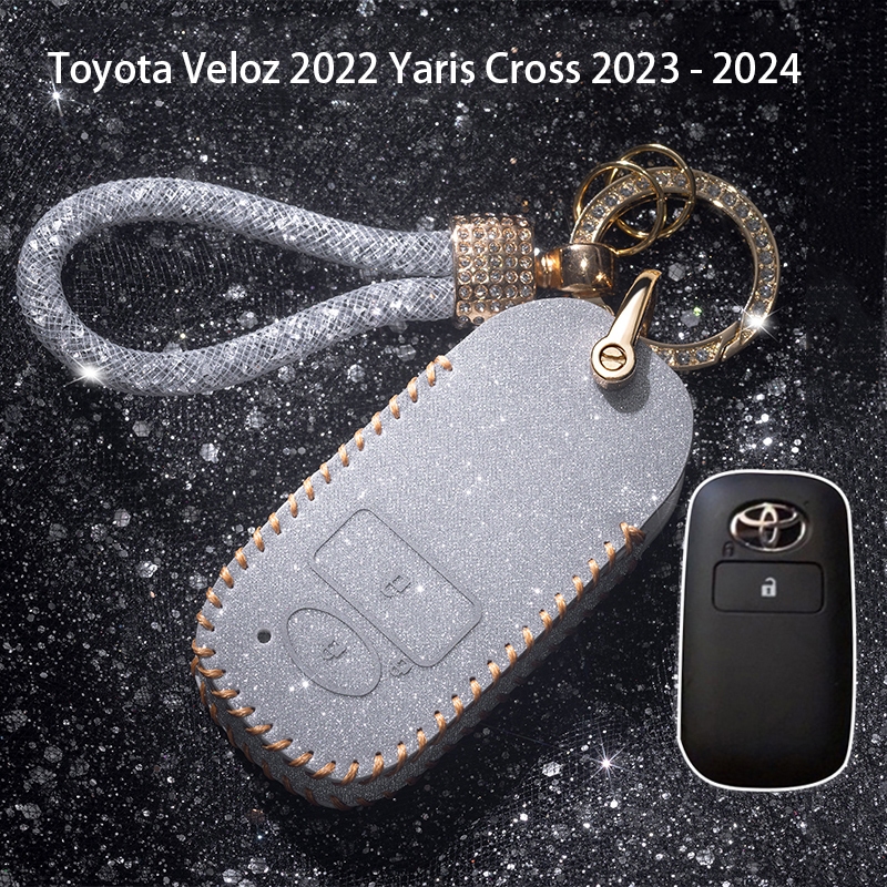 ปลอกกุญแจ For Toyota Veloz 2022 Yaris Cross 2023 - 2024 พวงกุญแจรถยนต์