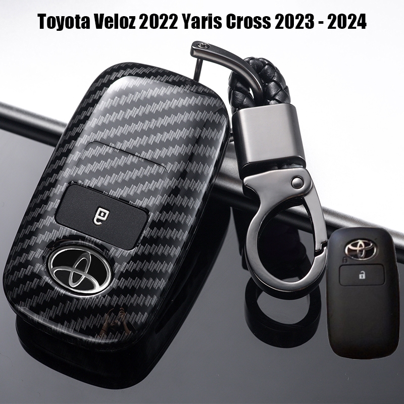 ปลอกกุญแจ For Toyota Veloz 2022 Yaris Cross 2023 - 2024 พวงกุญแจรถยนต์