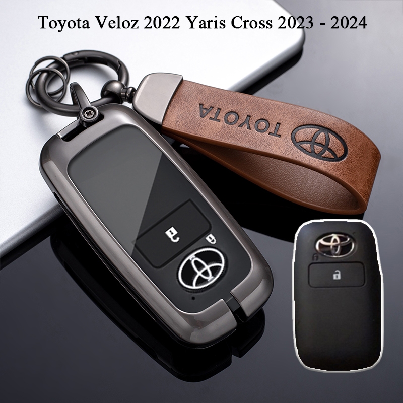ปลอกกุญแจ For Toyota Veloz 2022 Yaris Cross 2023 - 2024 เคสกุญแจรถยนต์