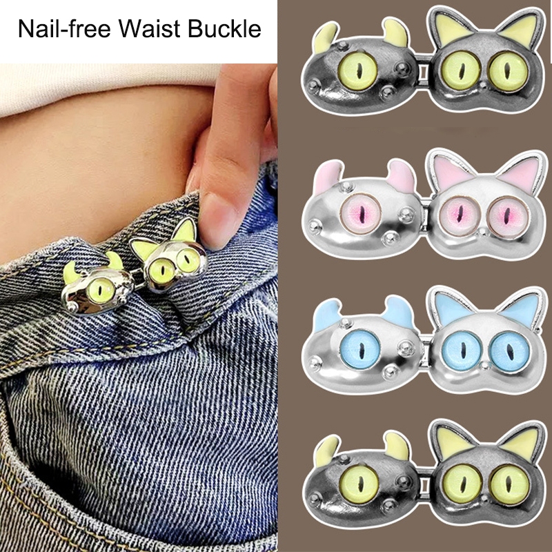 คลิปหนีบเอว รูปมอนสเตอร์ตา ปรับได้ อุปกรณ์เสริม สําหรับเสื้อผ้า