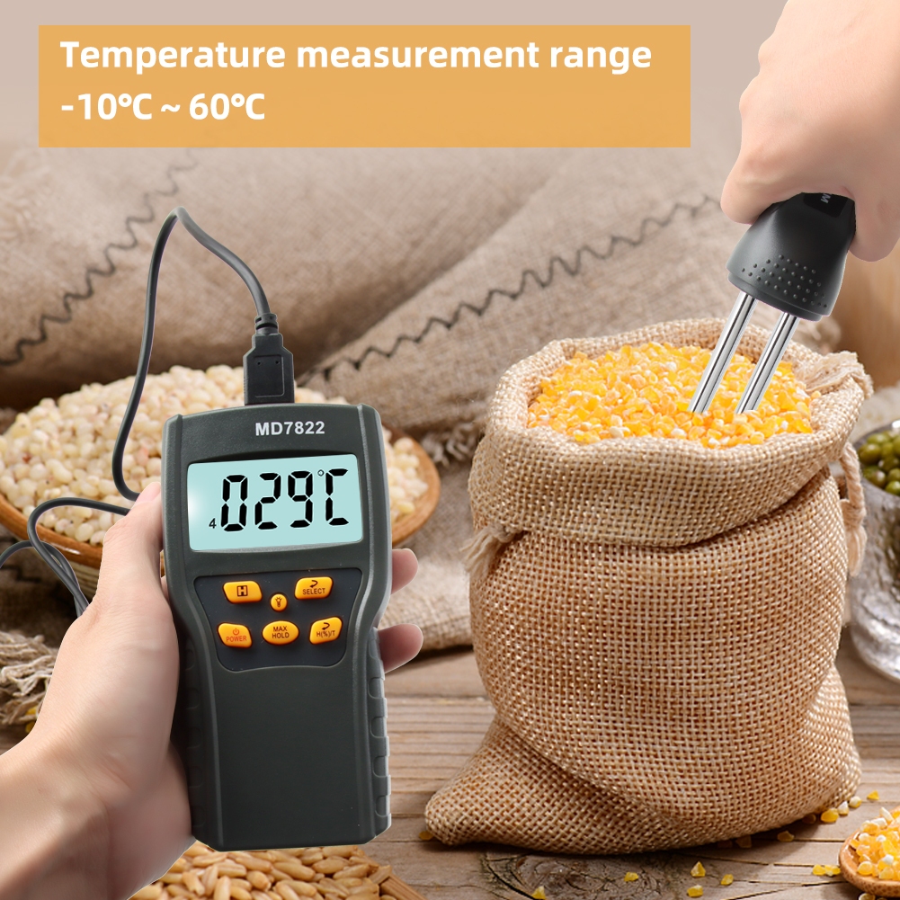 YIERYI MD7822 Digital Grain Moisture Analyzer สําหรับ รูปที่ 2