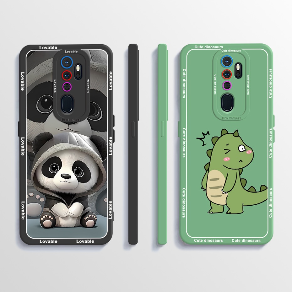 สําหรับ oppo a9 2020 a5 2020 ซิลิโคนเหลว ป้องกันกล้อง เรียบ ป้องกันโทรศัพท์ กันชน เคส สําหรับ oppo a9 2020 เคส