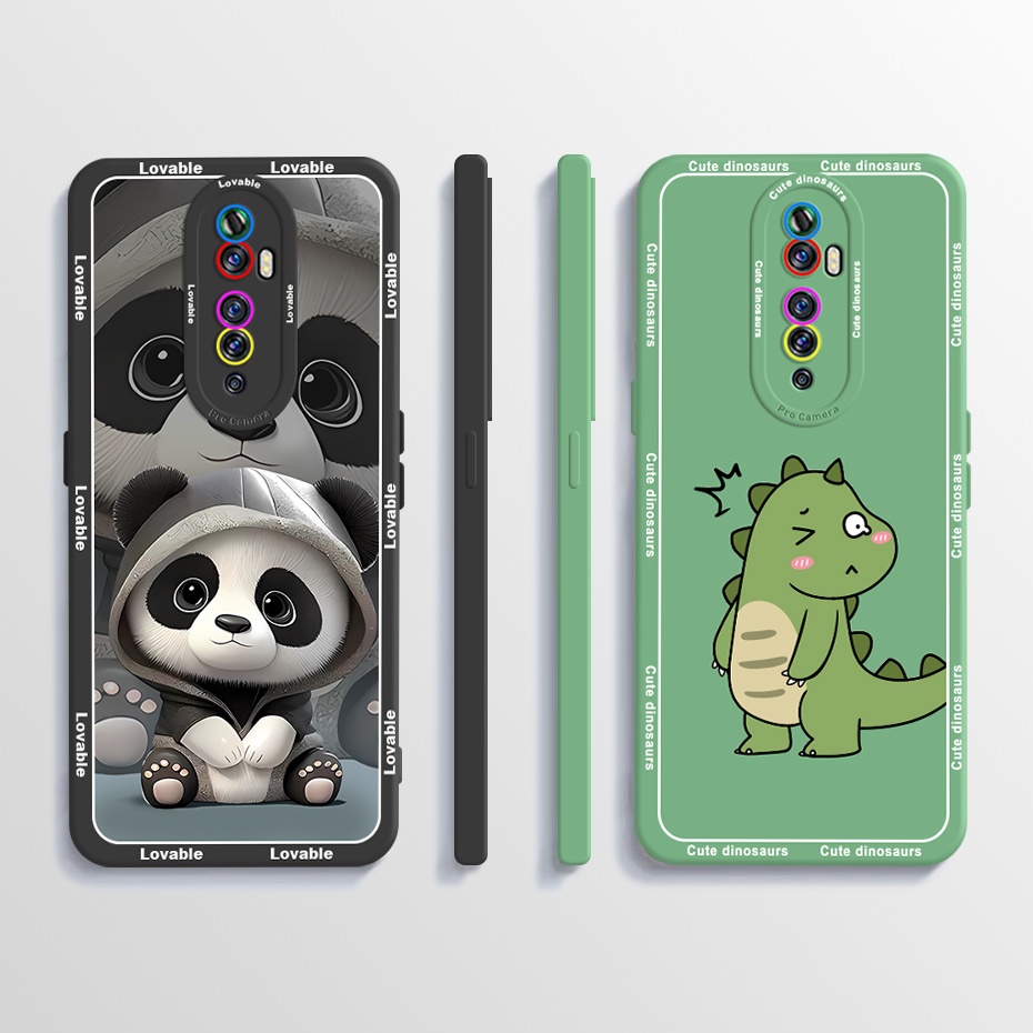 เคสโทรศัพท์มือถือแบบนิ่ม กันกระแทก ลายน่ารัก สร้างสรรค์ สําหรับ OPPO Reno 2 Reno2 F Reno 2F 2Z
