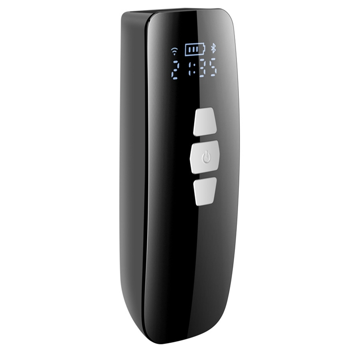 3in1 เครื่องสแกนบาร์โค้ดไร้สาย 1D CCD เซนเซอร์หน้าจอ QR อ่านผ่านบลูทูธ 2.4Ghz มีสาย USB สําหรับ iPho