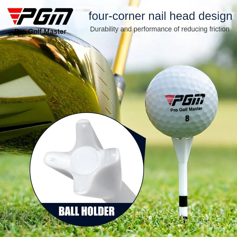 PGM QT027 Golf Tee โลโก้ลิมิเต็ด 83 มม. ทีออฟไม้ยาว 30 ชิ้น/กล่อง ราคา ถูกที่สุด ดีลบีเคเค แกลเลอรีภาพที่ 2