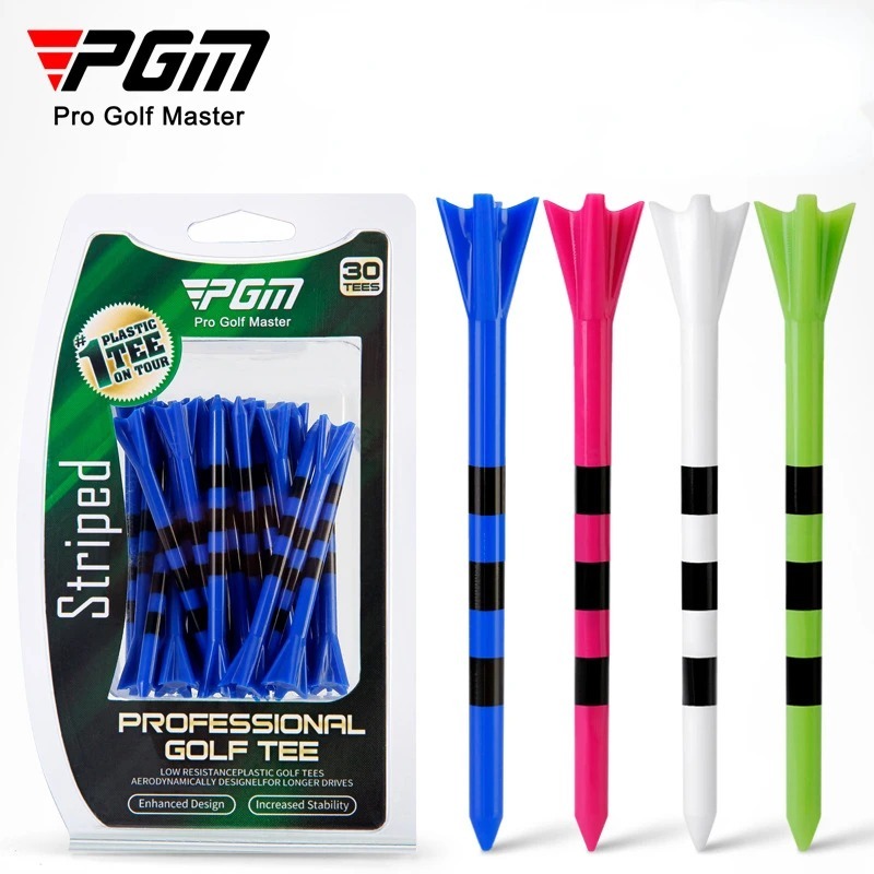 PGM QT027 Golf Tee โลโก้ลิมิเต็ด 83 มม. ทีออฟไม้ยาว 30 ชิ้น/กล่อง ราคา ถูกที่สุด ดีลบีเคเค