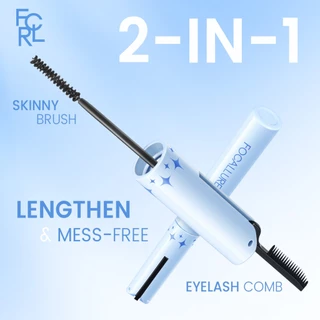FOCALLURE Pro-Length มาสคาร่าปัดขนตา ขนแปรงไฟเบอร์ ยาว 2 มม. กันน้ํา แห้งเร็ว กันเปื้อน น้ําหนักเบา กันเหงื่อ มัน