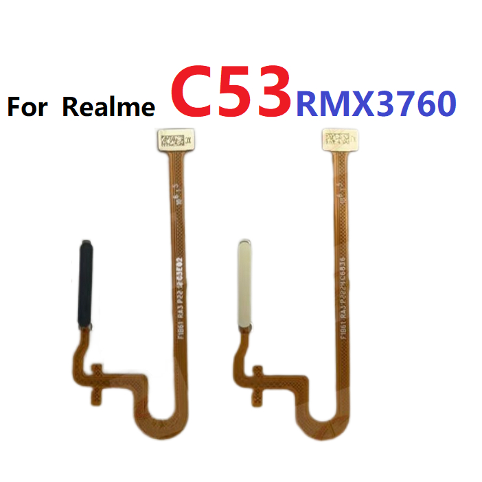 สแกนนิ้ว แพรสแกนนิ้ว ( Finger ) ปุ่มเปิดปิด สําหรับ Realme C53 RMX3760
