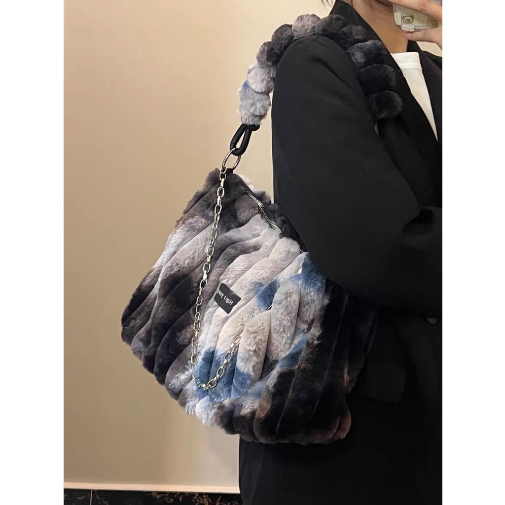 Mousoon กระเป๋าสะพายไหล่ผู้หญิง Messenger Bag กระเป๋าโท้ทตุ๊กตาความจุขนาดใหญ่