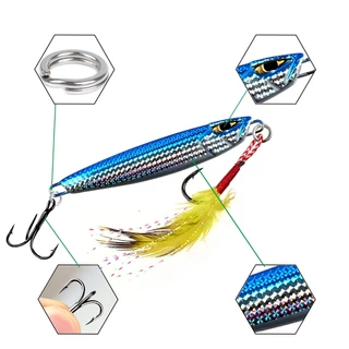 เหยื่อจิ๊ก เหยื่อตกปลาโลหะ 7 กรัม 10 กรัม 15/20/30 กรัม super jig lure