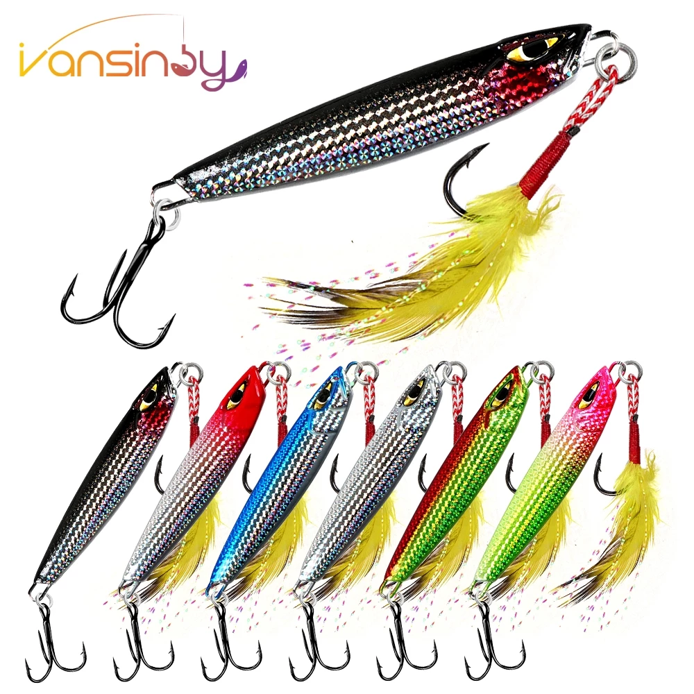 เหยื่อจิ๊ก เหยื่อตกปลาโลหะ 7 กรัม 10 กรัม 15/20/30 กรัม super jig lure