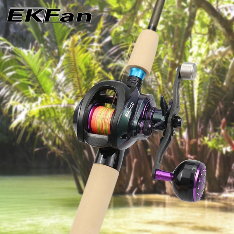 EKfan ยาว 115 มม.ตกปลา Reel Handle คาร์บอนไฟเบอร์สําหรับ 7*4/8*5 มม.รู abu daiwa Shimano เหยื่อหล่อเครื่องมือ diy assembly - รูปที่ 5