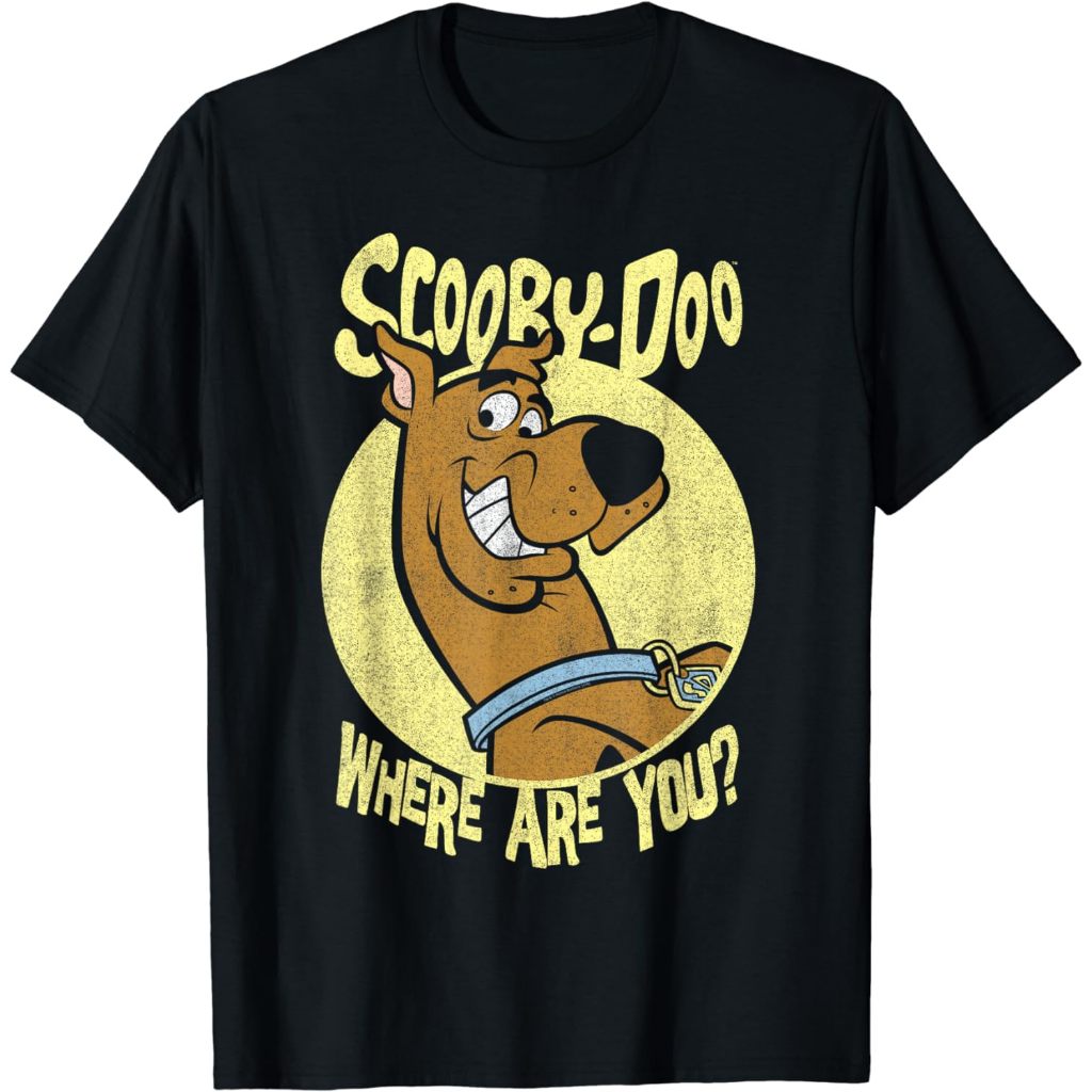 เสื้อยืด พิมพ์ลาย Scooby-Doo Where Are You