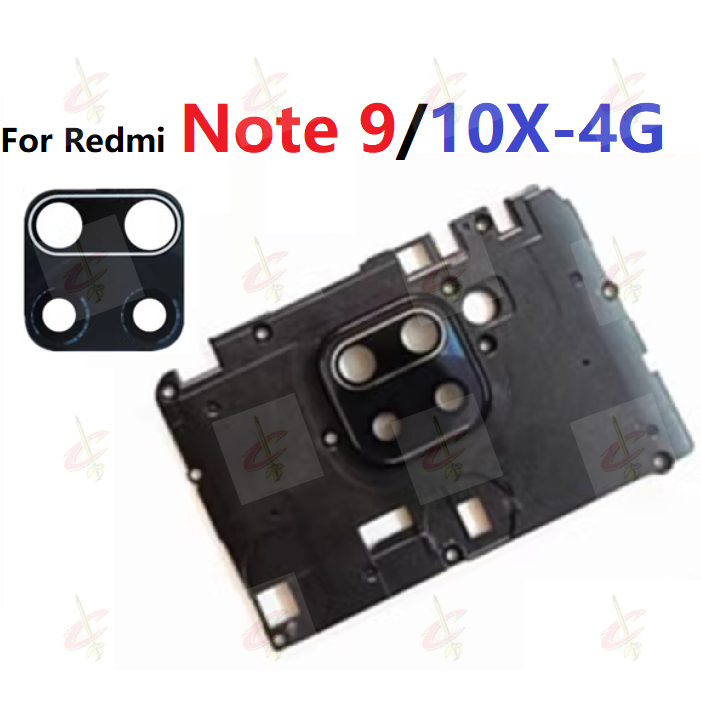 เลนส์กล้อง (Camera Lens) ,กรอบเลนส์ สําหรับ Redmi note 9 10X 4G