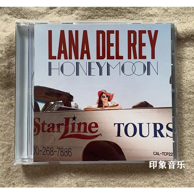 แผ่น CD ใหม่ Lana Del Rey Honeymoon Lana Del Rey Honeymoon