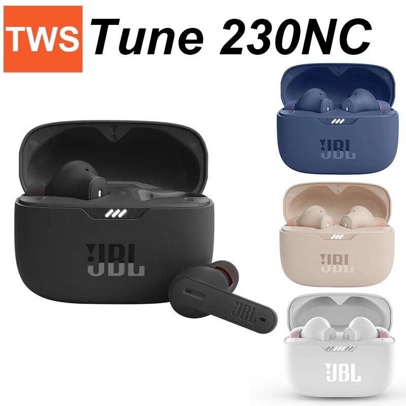 [RED PANDA] JBL Tune 230NC หูฟังบลูทูธ พร้อมไมค์ตัว รับประกัน30วัน Bluetooth earbuds wave 300