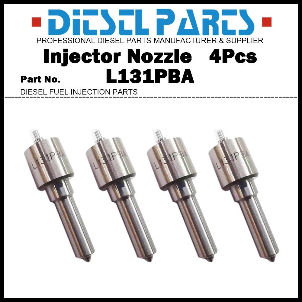 เคล็ดลับหัวฉีดหัวฉีดหัวฉีดเชื้อเพลิงดีเซล 4 ชิ้น L131PBA 2645K613 4224800M1 สําหรับ Perkins 1104C-44