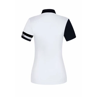 เสื้อโปโลแขนสั้น ระบายอากาศได้ดี แบบแห้งเร็ว ป้องกันการหดตัว เหมาะกับเล่นกีฬากอล์ฟกลางแจ้ง แฟชั่นฤดูร้อน สําหรับผู้หญิง